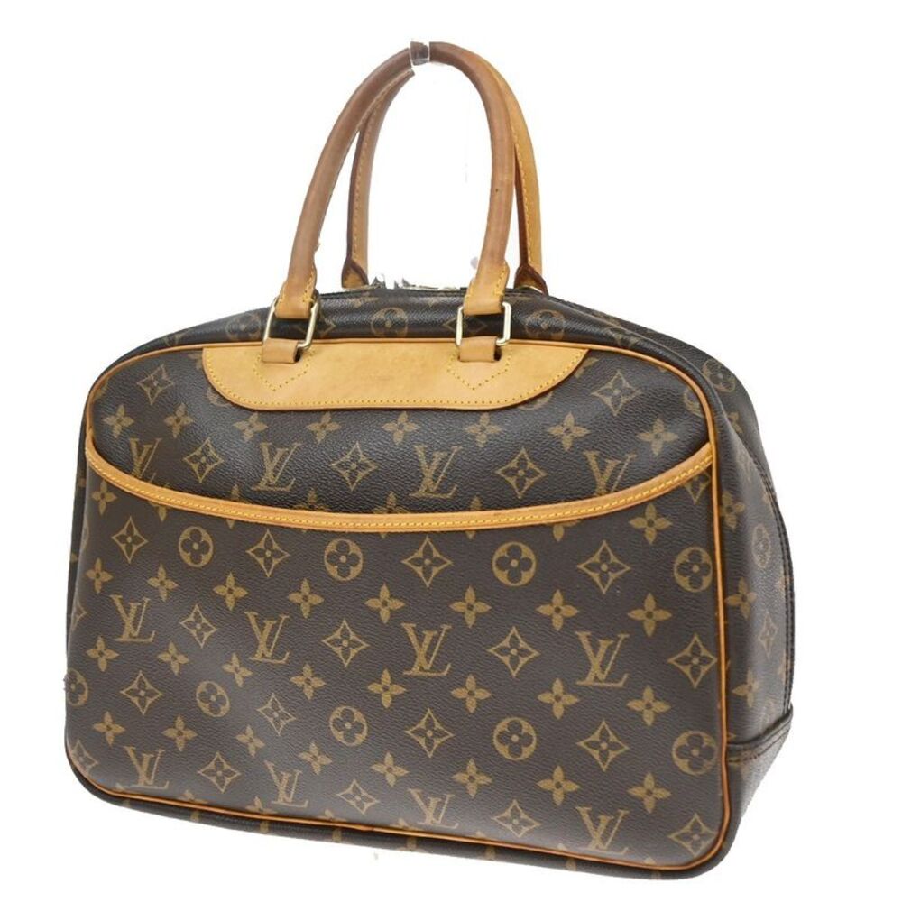 Louis Vuitton Trouville Monogram Canvas Brown Canvas Handbag